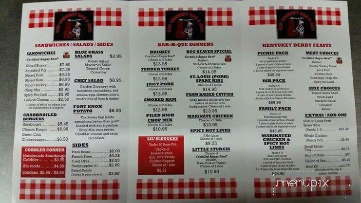 Red Chimney Pit Bar-B-Q - Carlsbad, NM menu_pic