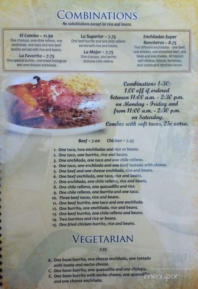 Taco Riendo - Seneca, SC menu_pic