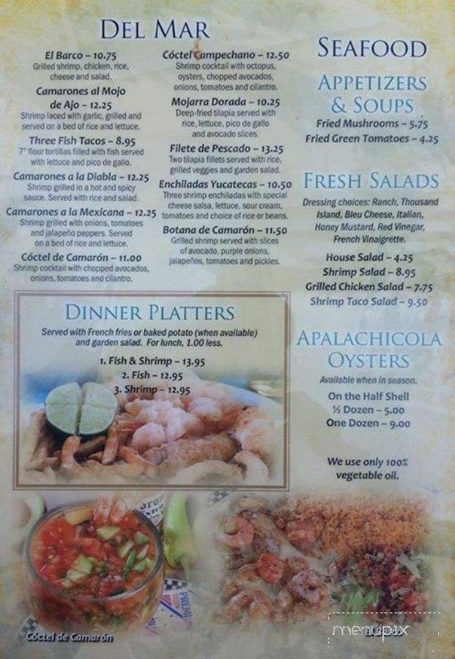 Taco Riendo - Seneca, SC menu_pic