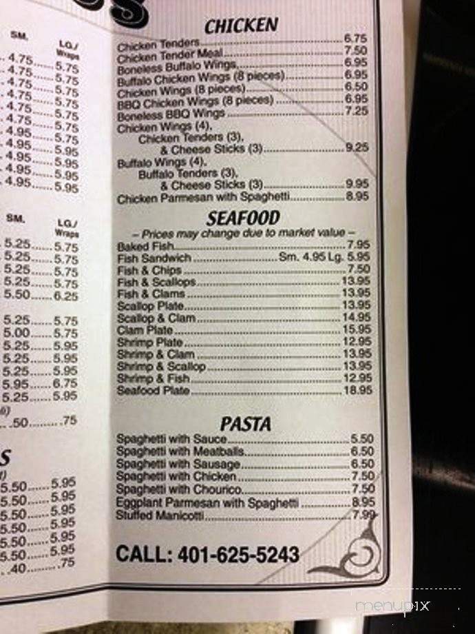 Sabitado Pizzeria - Tiverton, RI menu_pic