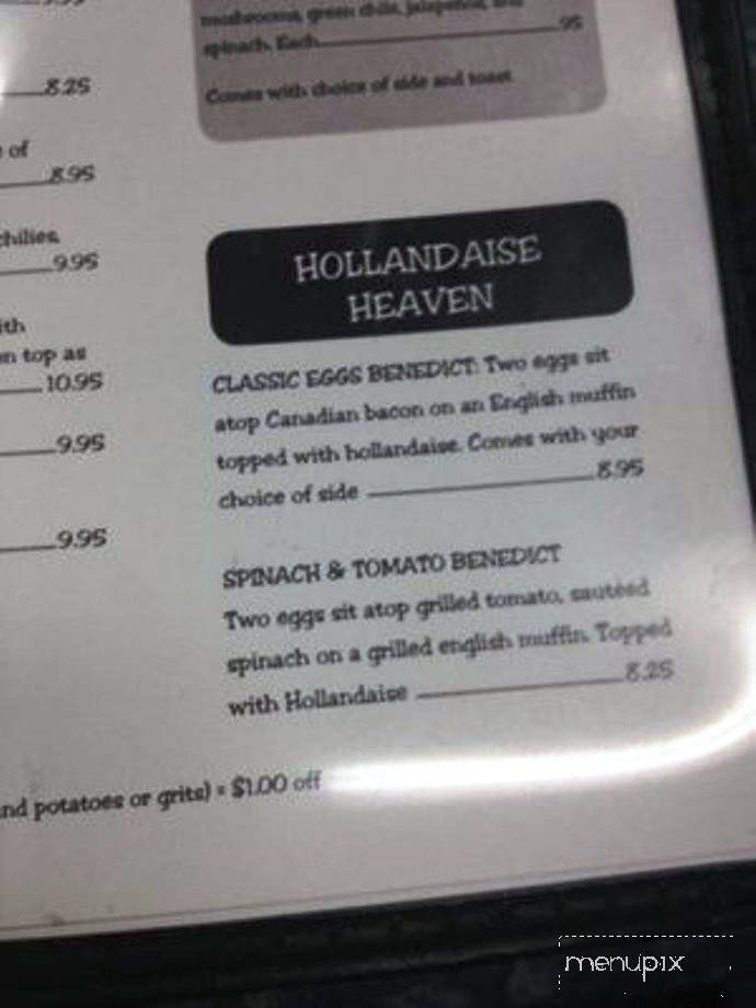 Crying Onion Cafe - Tucson, AZ menu_pic