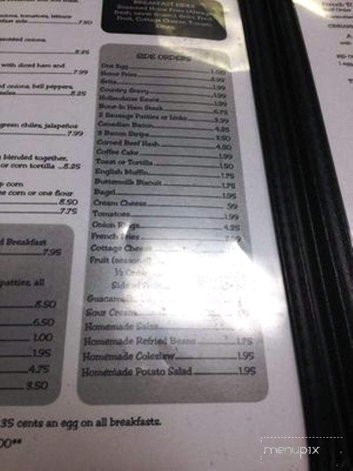 Crying Onion Cafe - Tucson, AZ menu_pic