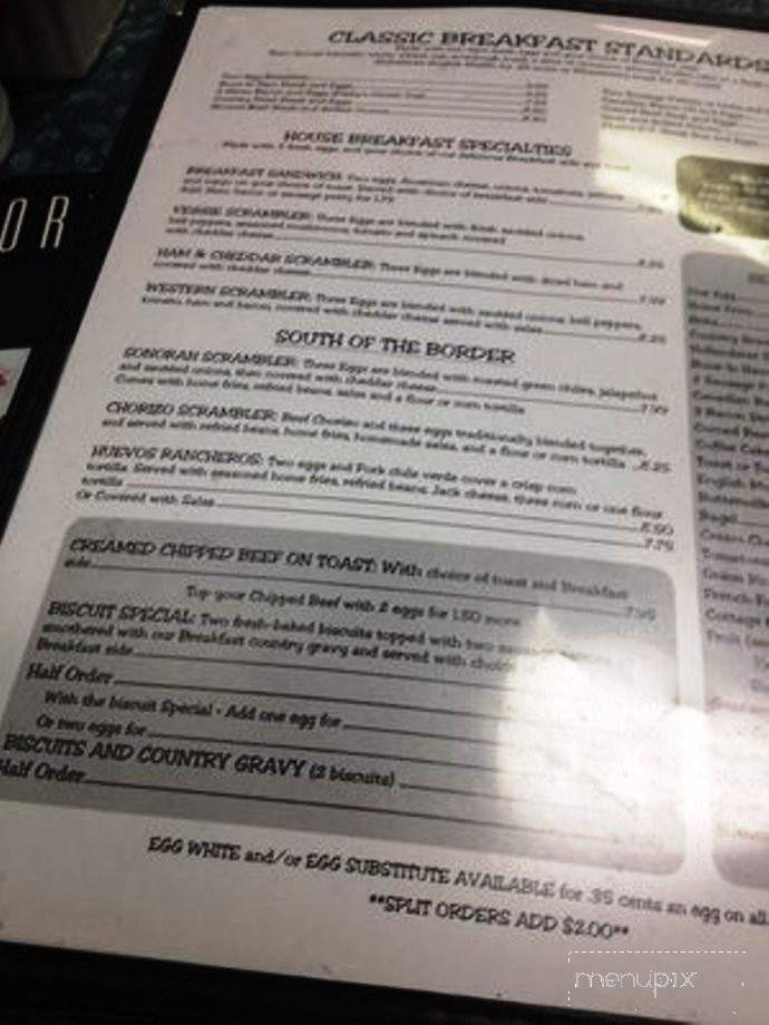 Crying Onion Cafe - Tucson, AZ menu_pic