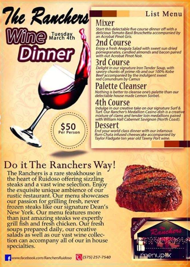 /380175962/The-Ranchers-Steak-Seafood-Ruidoso-NM - Ruidoso, NM