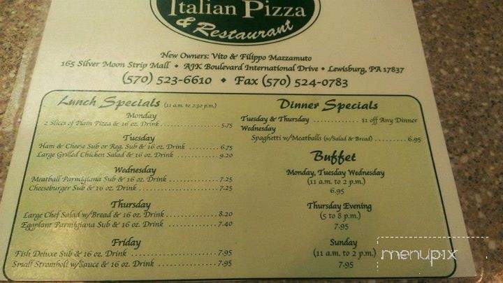 /3817371/Original-Italian-Pizza-Lewisburg-PA - Lewisburg, PA