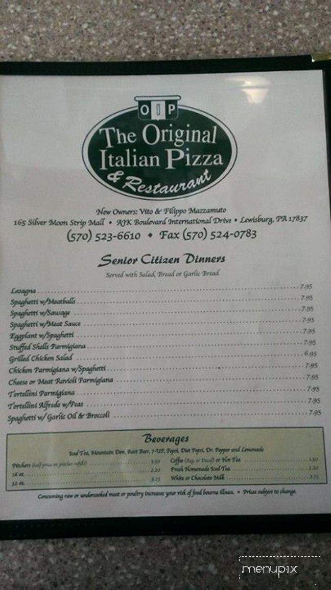 /3817371/Original-Italian-Pizza-Lewisburg-PA - Lewisburg, PA