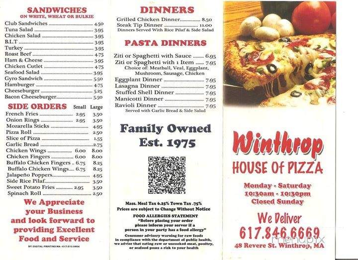 /2114903/Winthrop-House-Of-Pizza-Winthrop-MA - Winthrop, MA