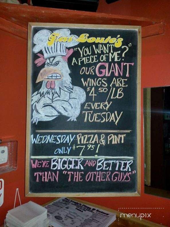 Fat Louie's Eatery & Bar - Saint Catharines, ON menu_pic