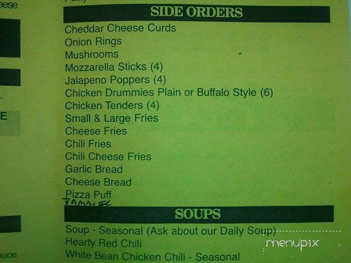 Skip's A' La Mode - Williams Bay, WI menu_pic