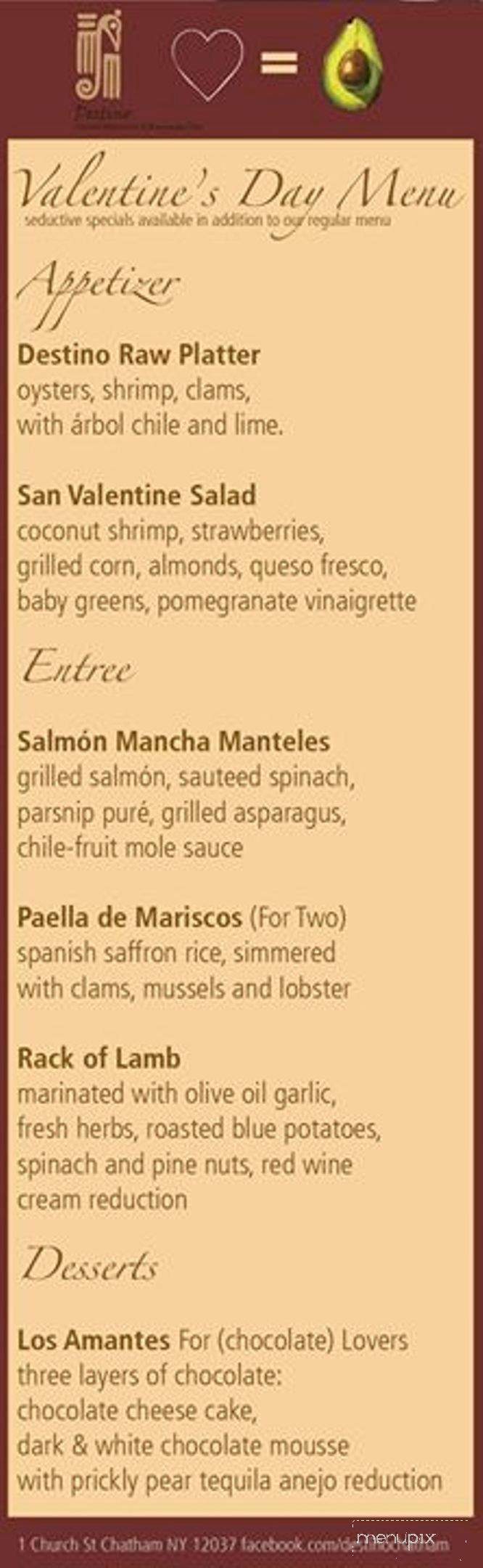 /135846/Destino-Cucina-Mexicana-Margarita-Bar-Chatham-NY - Chatham, NY