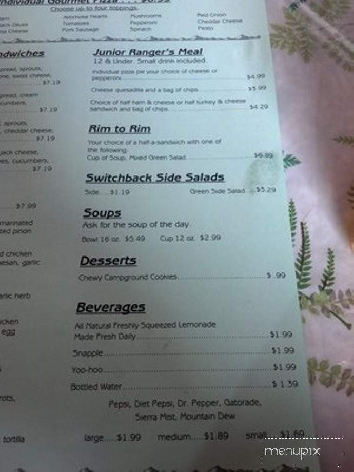 Scout's Gourmet Grub - Prescott, AZ menu_pic