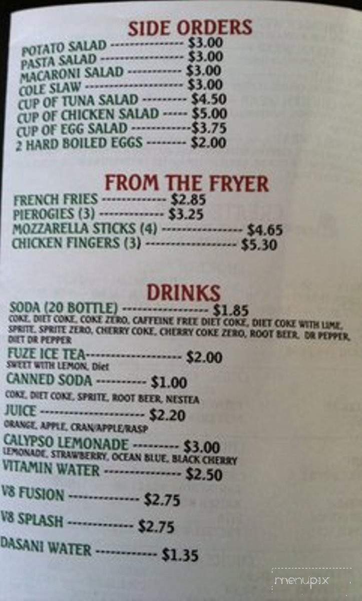 Windsor Deli - Allentown, PA menu_pic