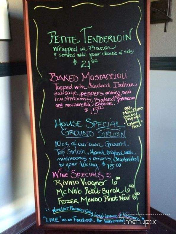 Ukiah Garden Cafe - Ukiah, CA menu_pic