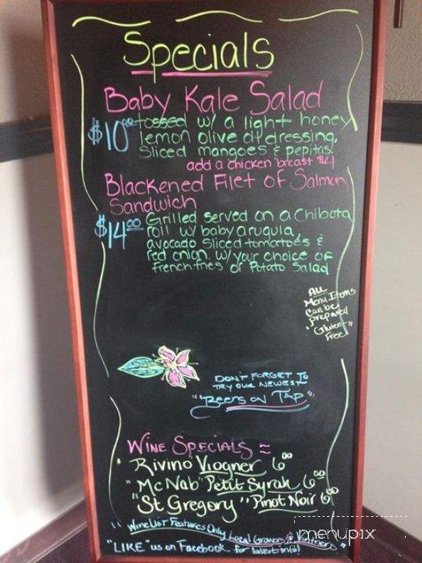 Ukiah Garden Cafe - Ukiah, CA menu_pic