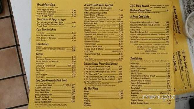 T J's Carry Out - Linthicum Heights, MD menu_pic