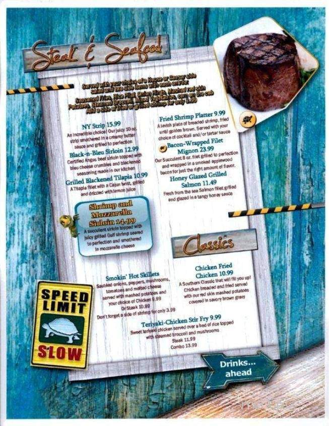 Turtle Shell Bar Grill - Mauldin, SC menu_pic