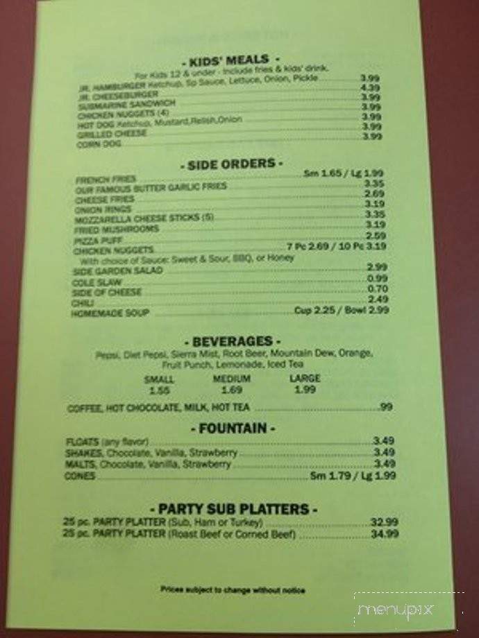 Lemon Tree Casual Dining - Lemont, IL menu_pic