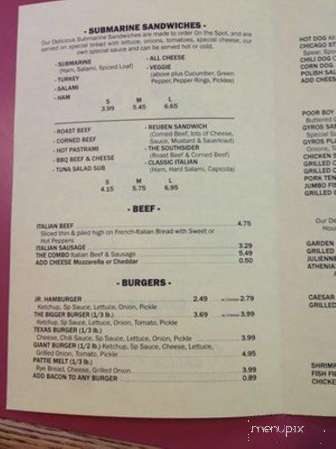 Lemon Tree Casual Dining - Lemont, IL menu_pic