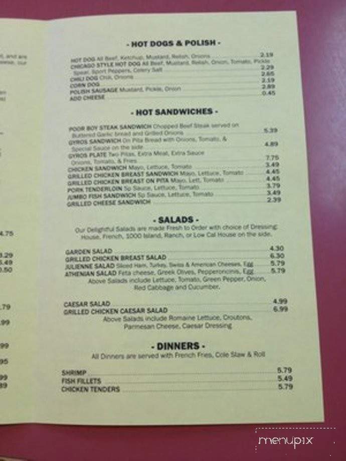 Lemon Tree Casual Dining - Lemont, IL menu_pic
