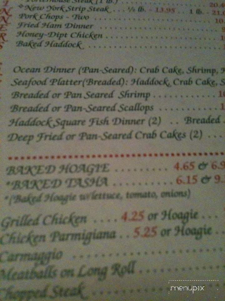 Angelo's Hollow Inn - Lewistown, PA menu_pic