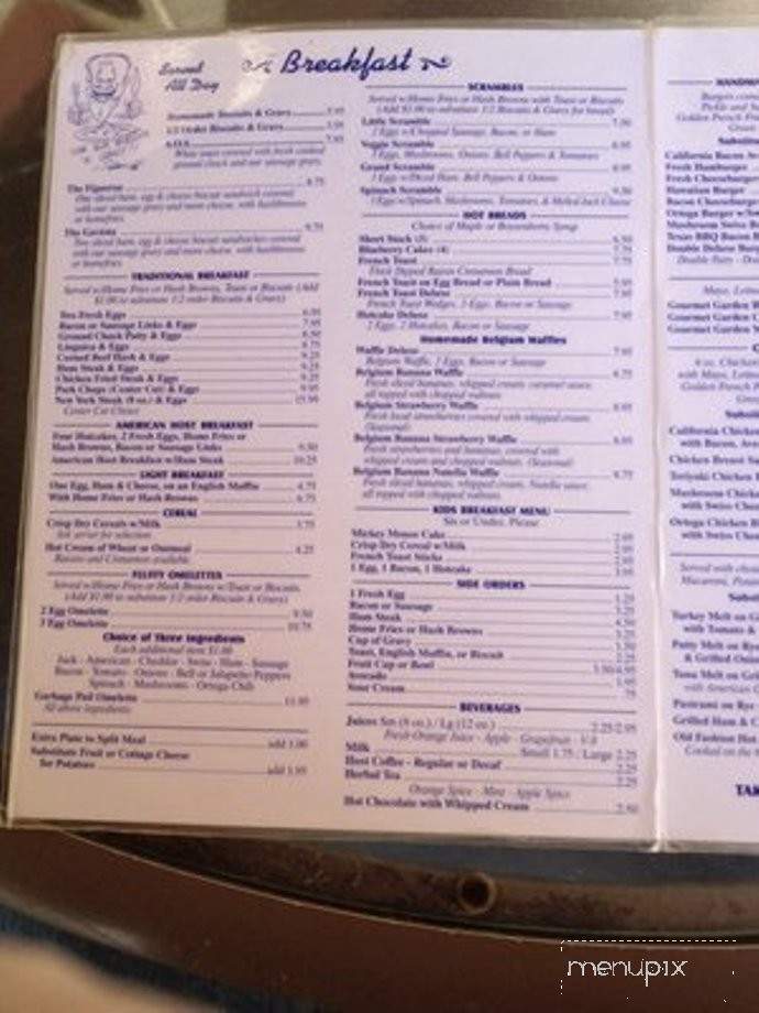 American Host - Lompoc, CA menu_pic