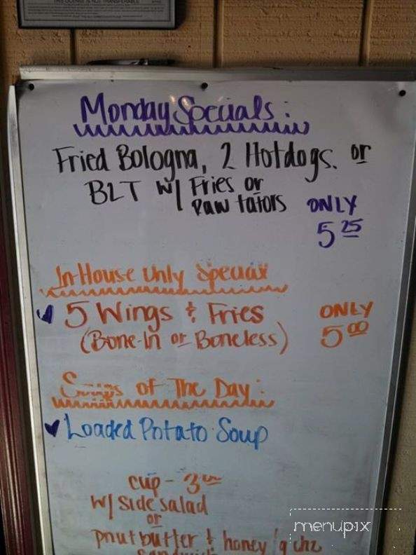 KJ'z Wings Ale - Chester, SC menu_pic