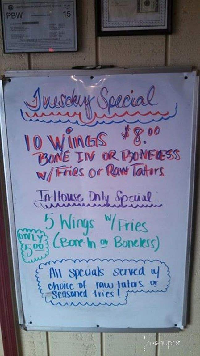 KJ'z Wings Ale - Chester, SC menu_pic