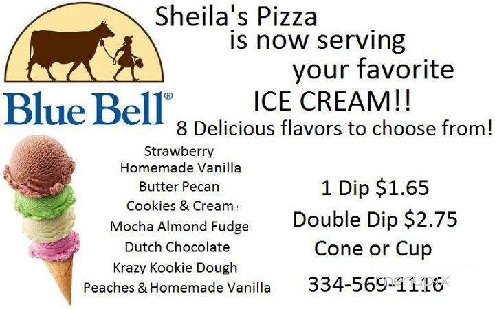 Sheila's Pizza - Deatsville, AL menu_pic