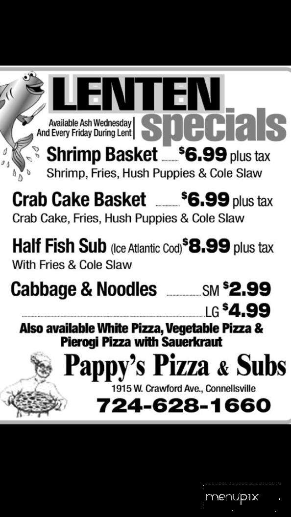 /3817956/Pappys-Pizza-and-Subs-Connellsville-PA - Connellsville, PA