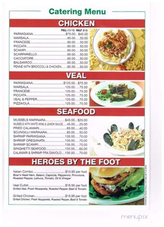 Amici Pizzeria - Peekskill, NY menu_pic