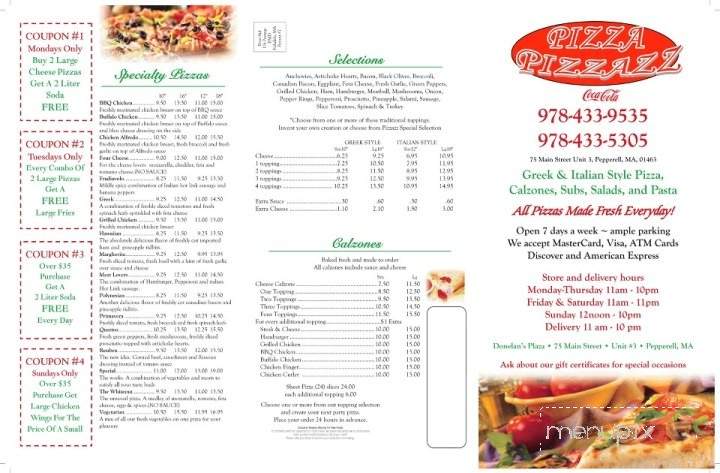 /2111017/Pizza-Pizzazz-Pepperell-MA - Pepperell, MA