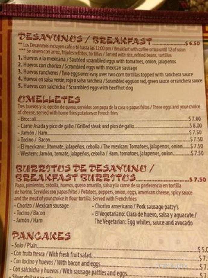 Los Tres Chilitos - Jersey City, NJ menu_pic