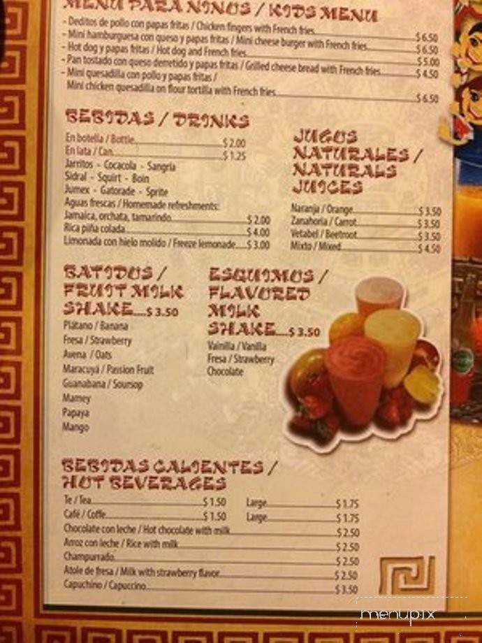 Los Tres Chilitos - Jersey City, NJ menu_pic