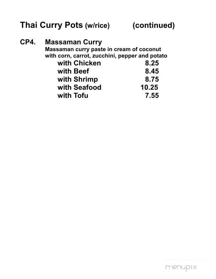 Hibachi Cafe - Greer, SC menu_pic