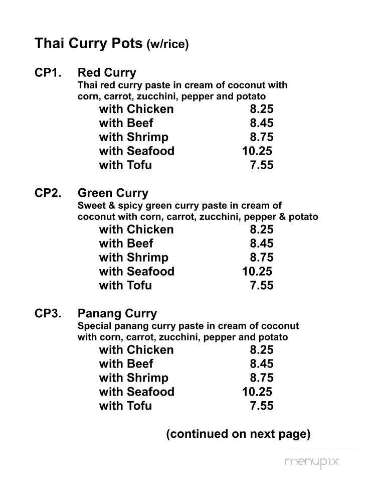 Hibachi Cafe - Greer, SC menu_pic