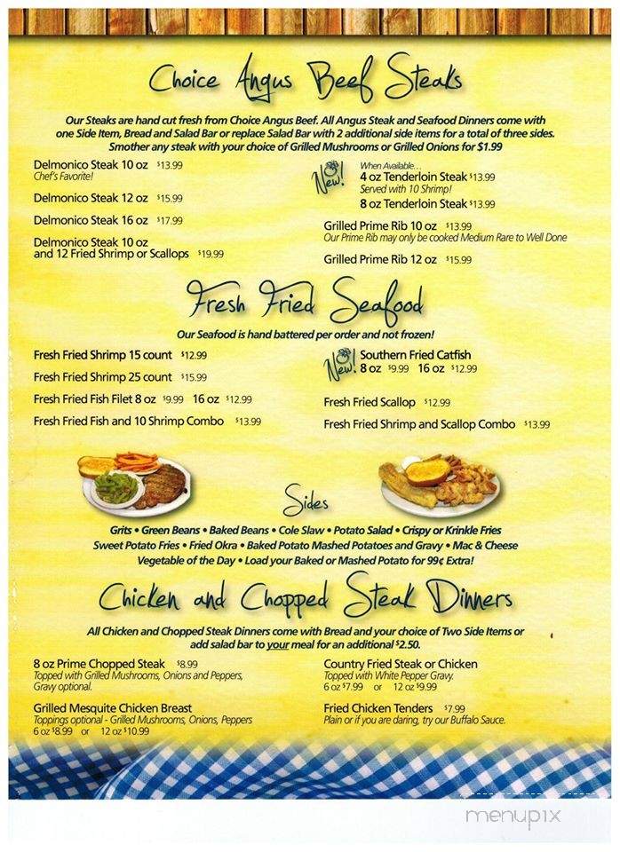 Akins Bar-B-Q & Grill - Bell, FL menu_pic