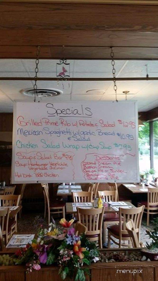 Bob & Ruth's Vineyard Restaurant - Naples, NY menu_pic