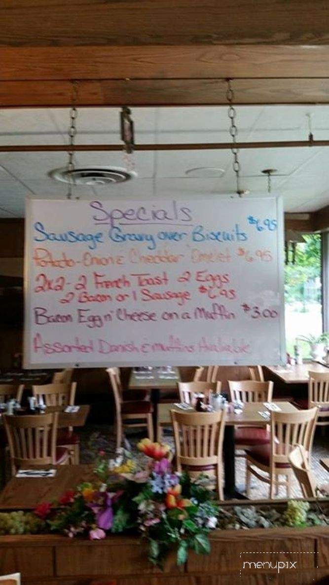 Bob & Ruth's Vineyard Restaurant - Naples, NY menu_pic