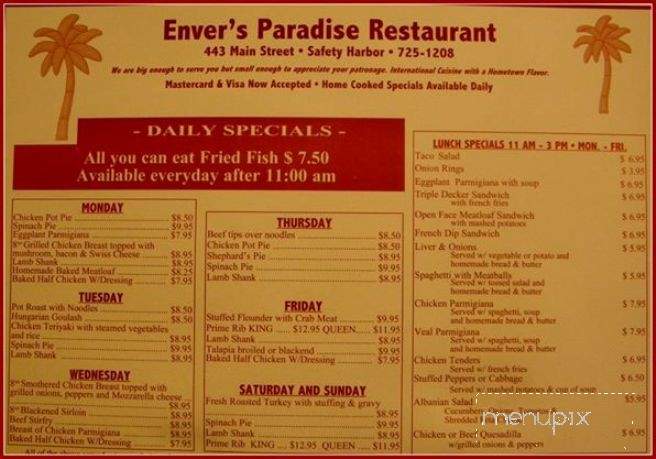 /884002/Paradise-Restaurant-Safety-Harbor-FL - Safety Harbor, FL