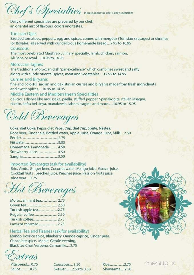 Blue Olive - Dieppe, NB menu_pic