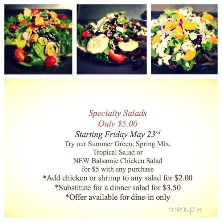De Cesare's Pizzeria - Schroon Lake, NY menu_pic