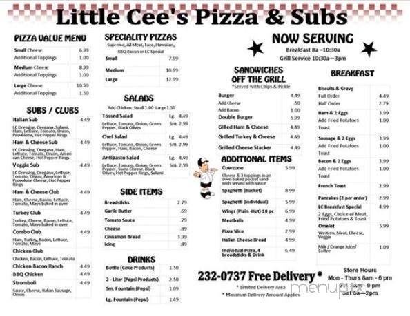 /140006099/Little-Cees-Pizza-and-Subs-Terre-Haute-IN - Terre Haute, IN