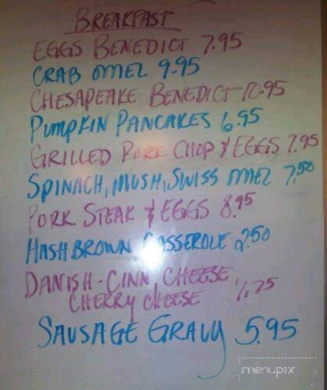 Palms - Emmitsburg, MD menu_pic