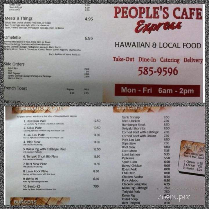 /751349/Peoples-Cafe-Honolulu-HI - Honolulu, HI