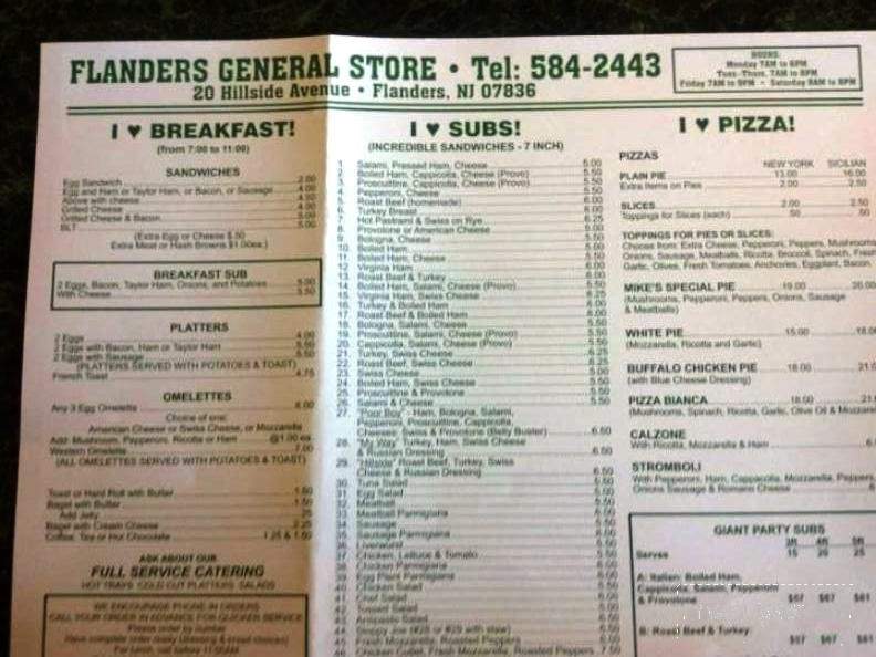 I Love Subs - Flanders, NJ menu_pic
