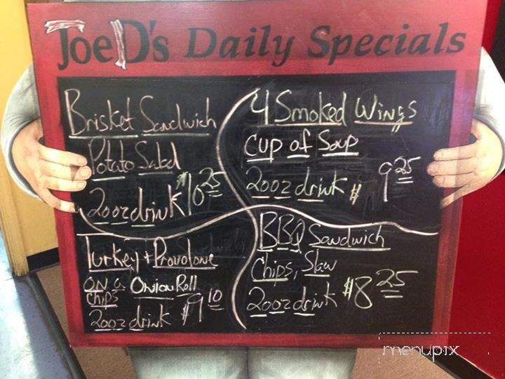Joe D's On Ingleside - Macon, GA menu_pic