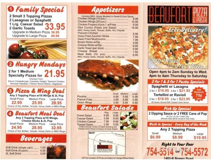 /1103774/Beaufort-Pizza-and-Pasta-House-Nanaimo-BC - Nanaimo, BC