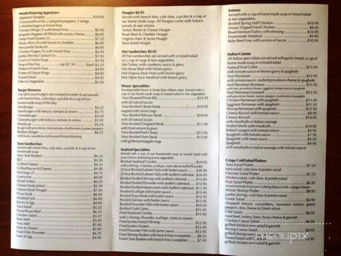 Harvest Diner - Georgetown, DE menu_pic