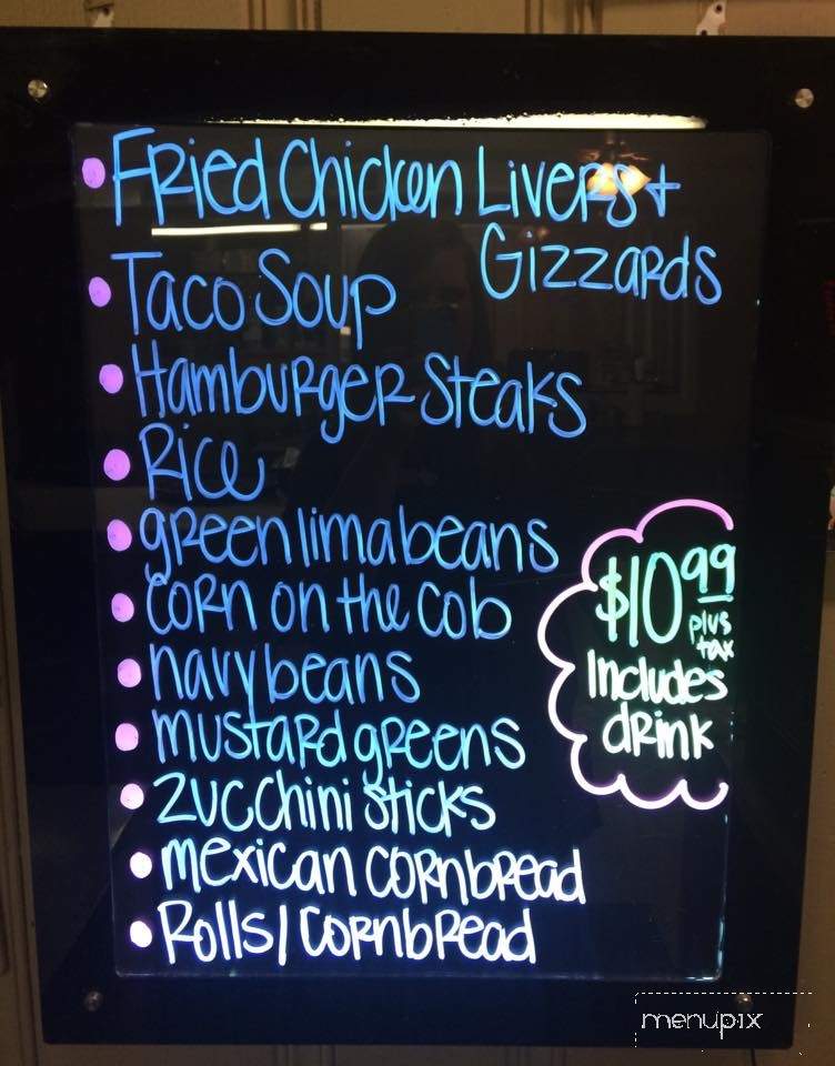 Nikki's Restaurant - Vidalia, LA menu_pic