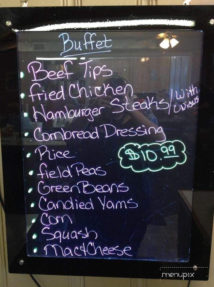 Nikki's Restaurant - Vidalia, LA menu_pic